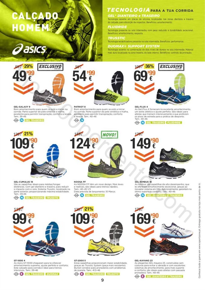 Antevisão Folheto SPORT ZONE Promoções de 23 fe