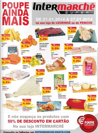Extra Folheto | INTERMARCHÉ | Lourinhã - Peniche de 21 a 27 janeiro