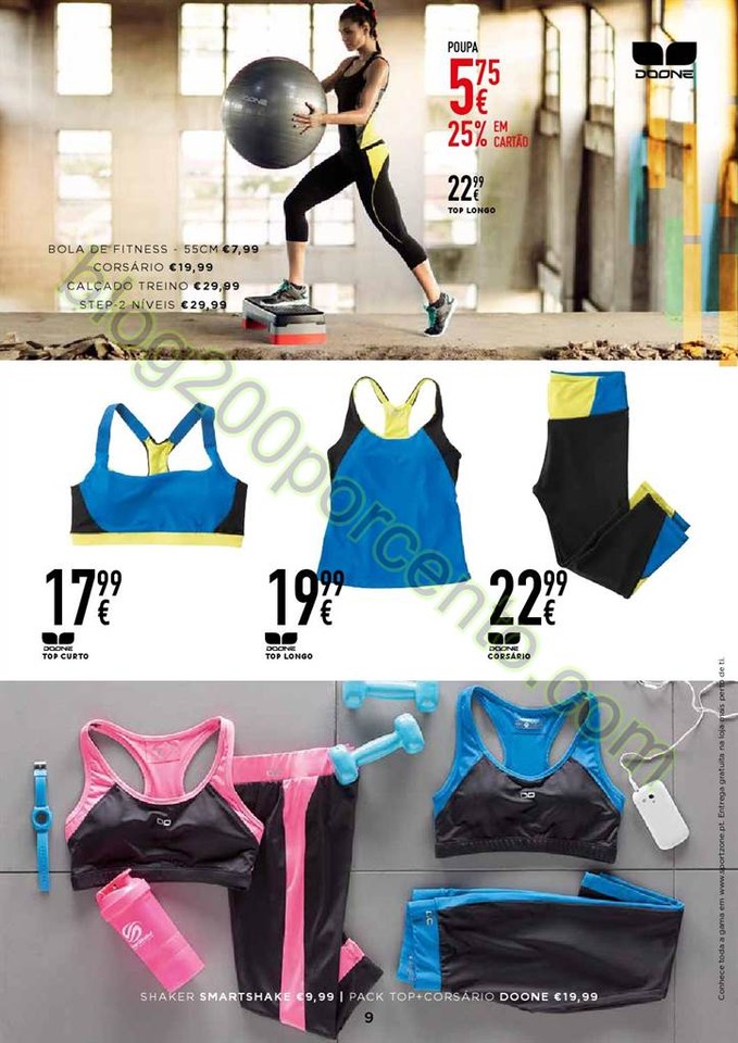 Novo Folheto SPORT ZONE promoções de 28 março a