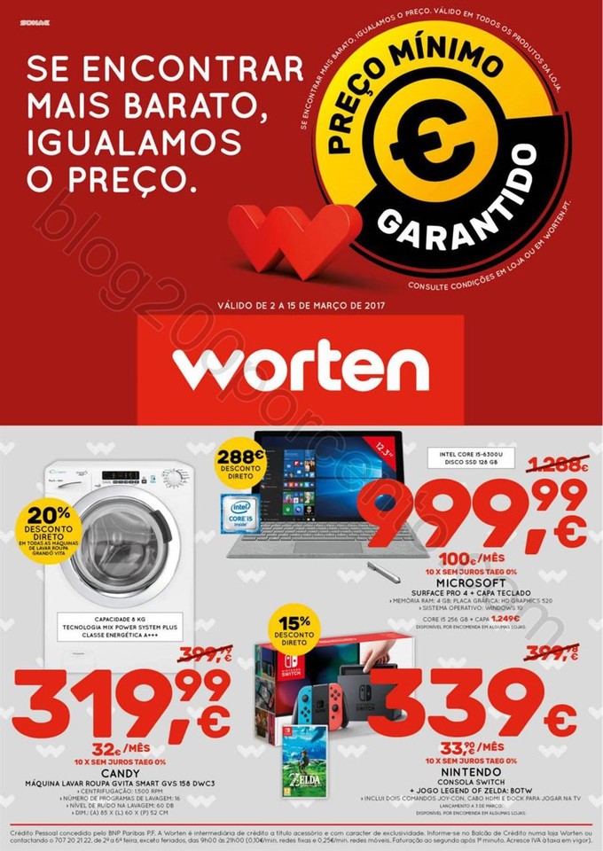 Antevisão Folheto WORTEN Promoções de 2 a 15 ma