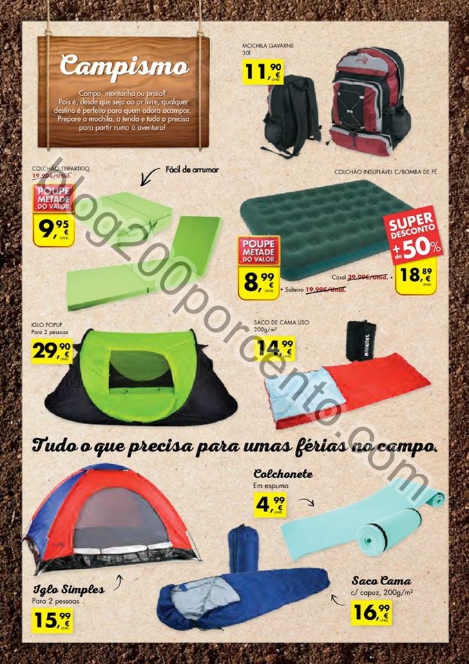 Antevisão Folheto PINGO DOCE Bazar de 19 maio a 8