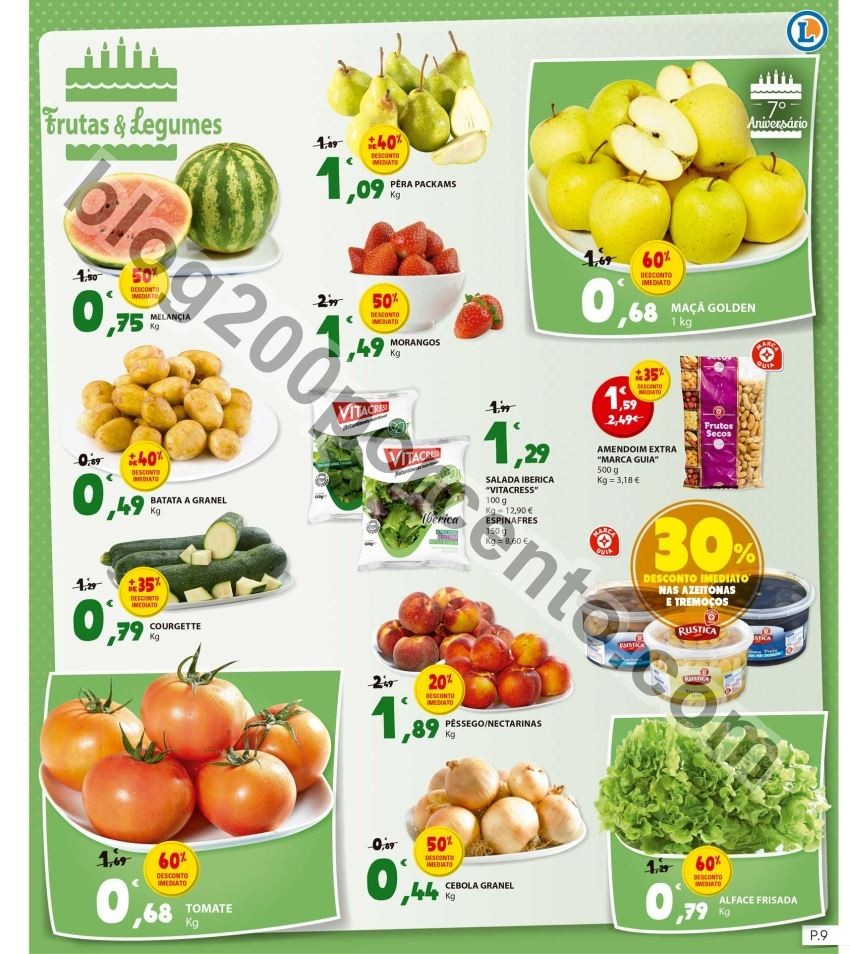 Antevisão Folheto E-LECLERC Aniversário Rana de 