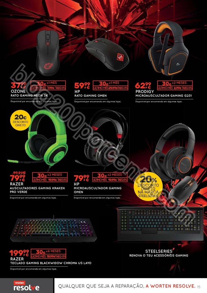 Novo Folheto WORTEN Tecnologia promoções de 6 a 