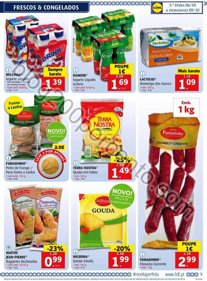 Antevisão Folheto LIDL Promoções semana de 6 a 