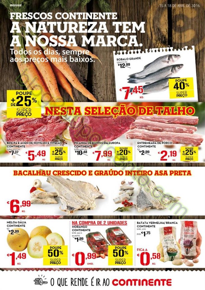 Antevisão Folheto CONTINENTE promoções de 15 a 