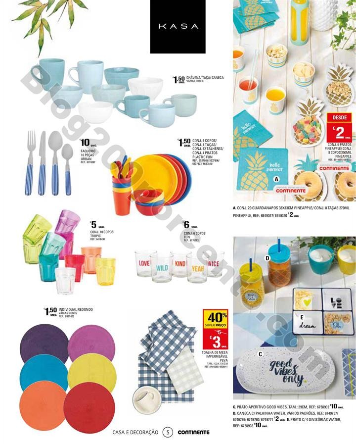 Antevisão Folheto CONTINENTE Casa Promoções de 