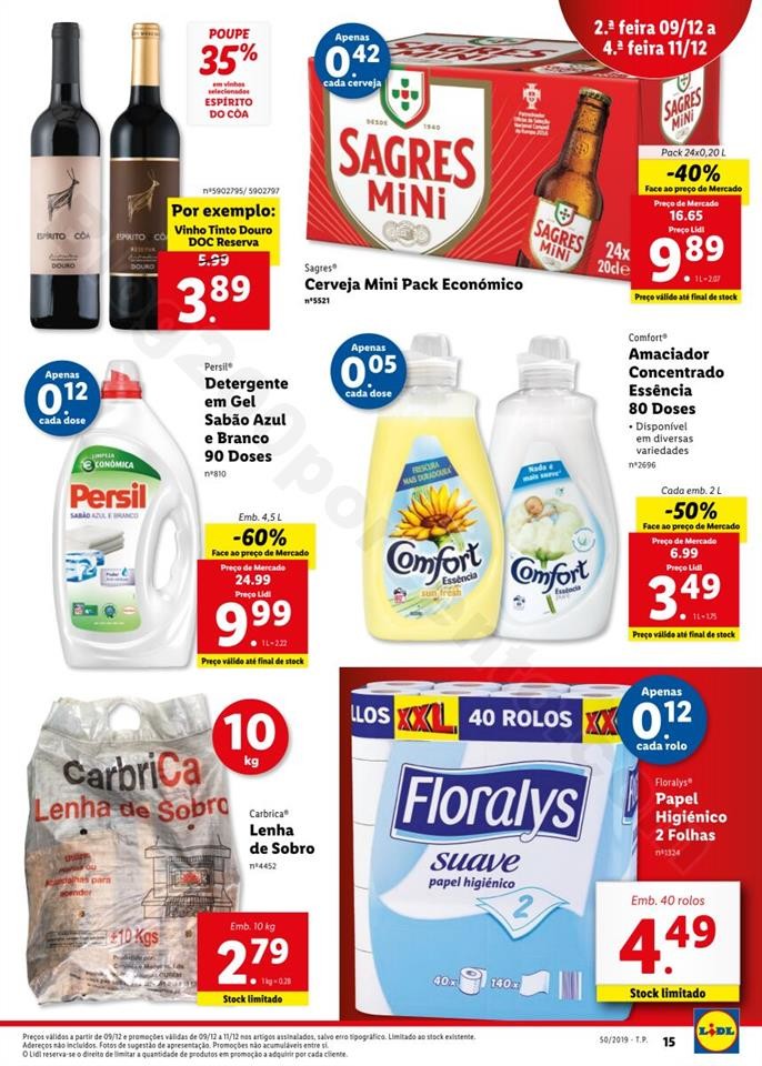 Antevisão Folheto LIDL Promoções a partir de 9 