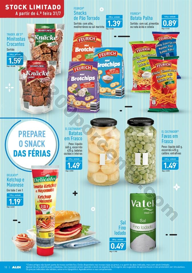 Antevisão Folheto ALDI Promoções a partir de 31