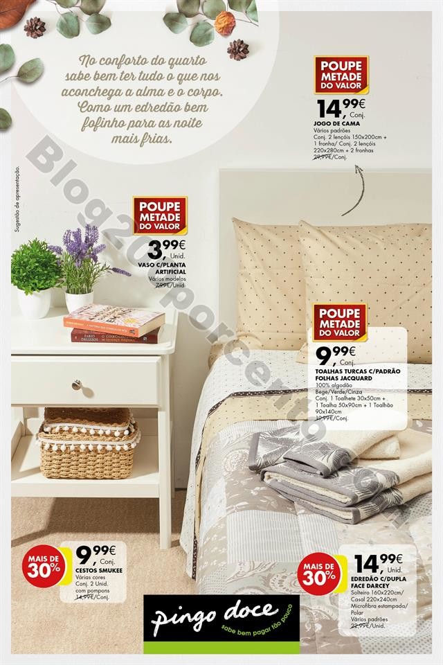 Antevisão Folheto PINGO DOCE Bazar Promoções de