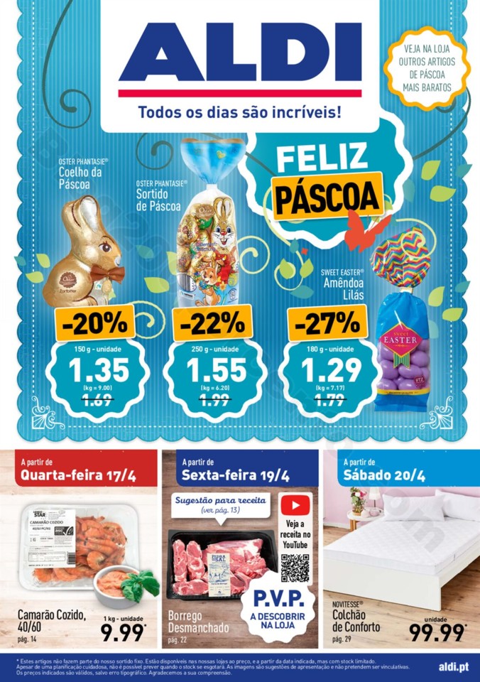 Antevisão Folheto ALDI Promoções a partir de 17