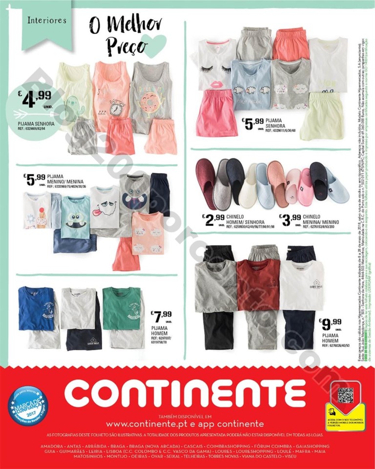 Antevisão Folheto CONTINENTE Moda Low Cost promo