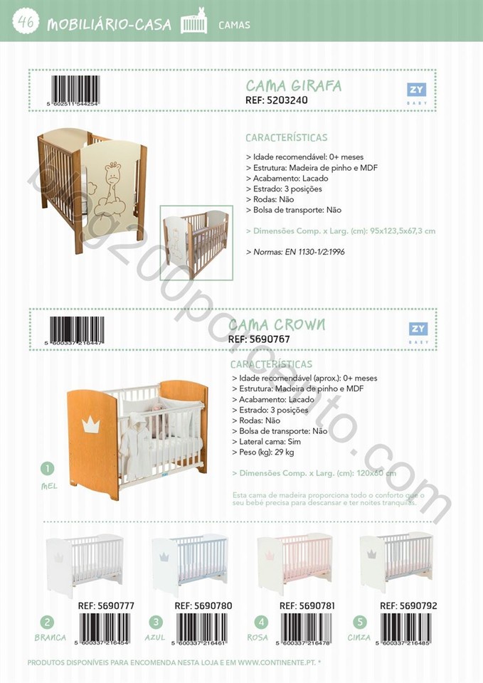 Catálogo técnico puericultura CONTINENTE Promoç