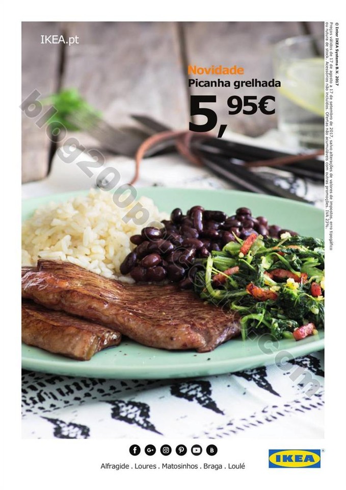 Antevisão Folheto IKEA Promoções de 17 agosto a
