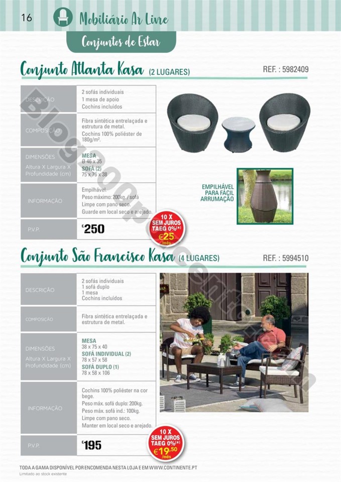 Antevisão Catálogo CONTINENTE Ar livre de 8 maio
