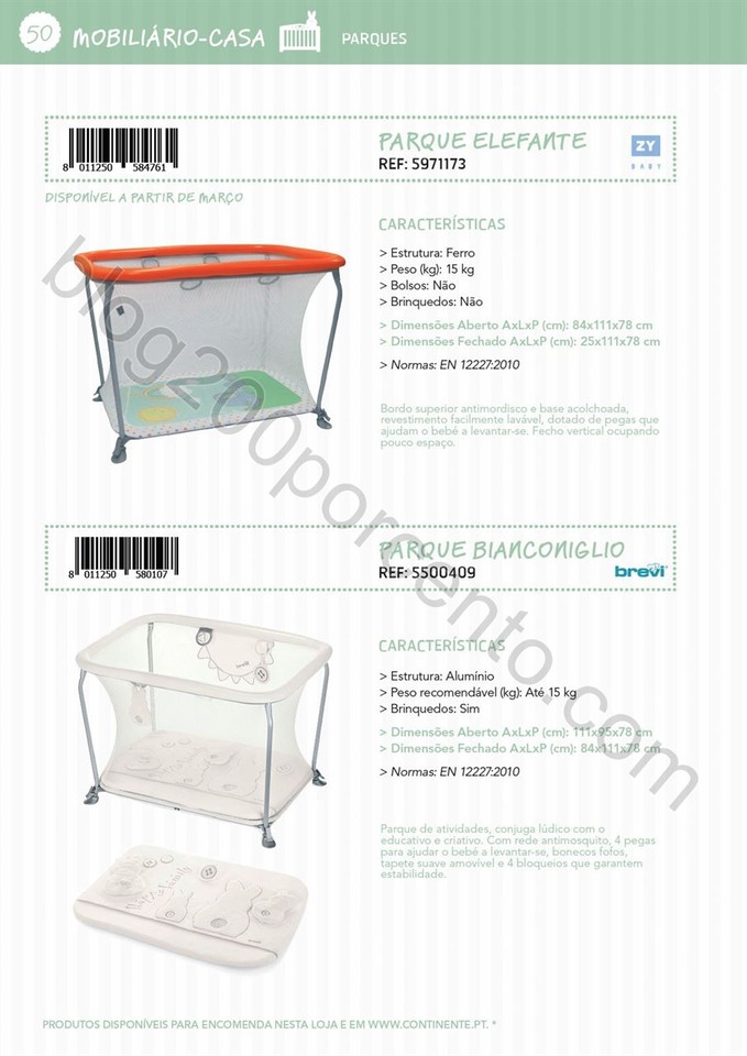 Catálogo técnico puericultura CONTINENTE Promoç