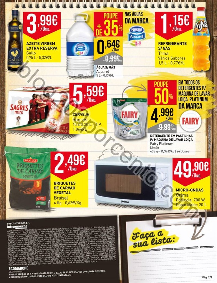 Antevisão Folheto INTERMARCHÉ Fim de semana prom