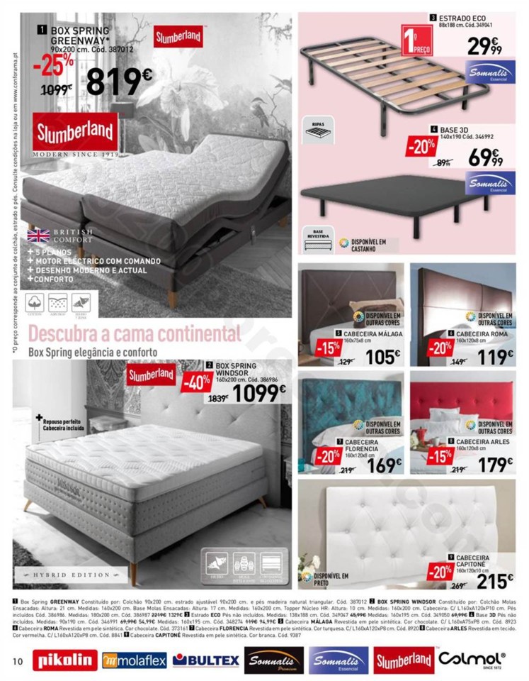 Antevisão Conforama promoções de 2 a 23 novembr