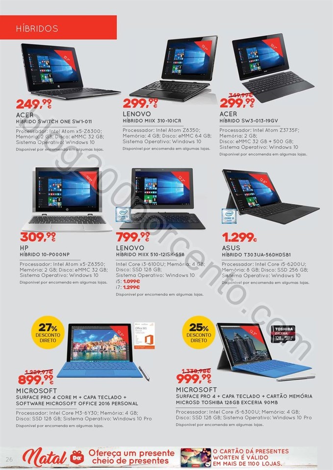 Antevisão Folheto WORTEN Natal de 30 novembro a 2