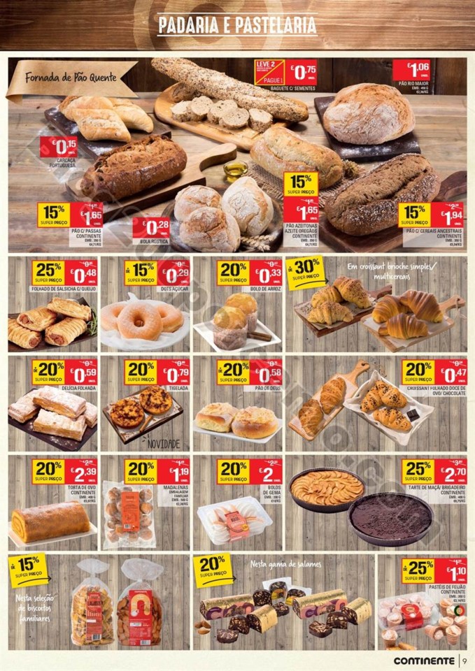 Antevisão Folheto CONTINENTE Promoções de 15 a 