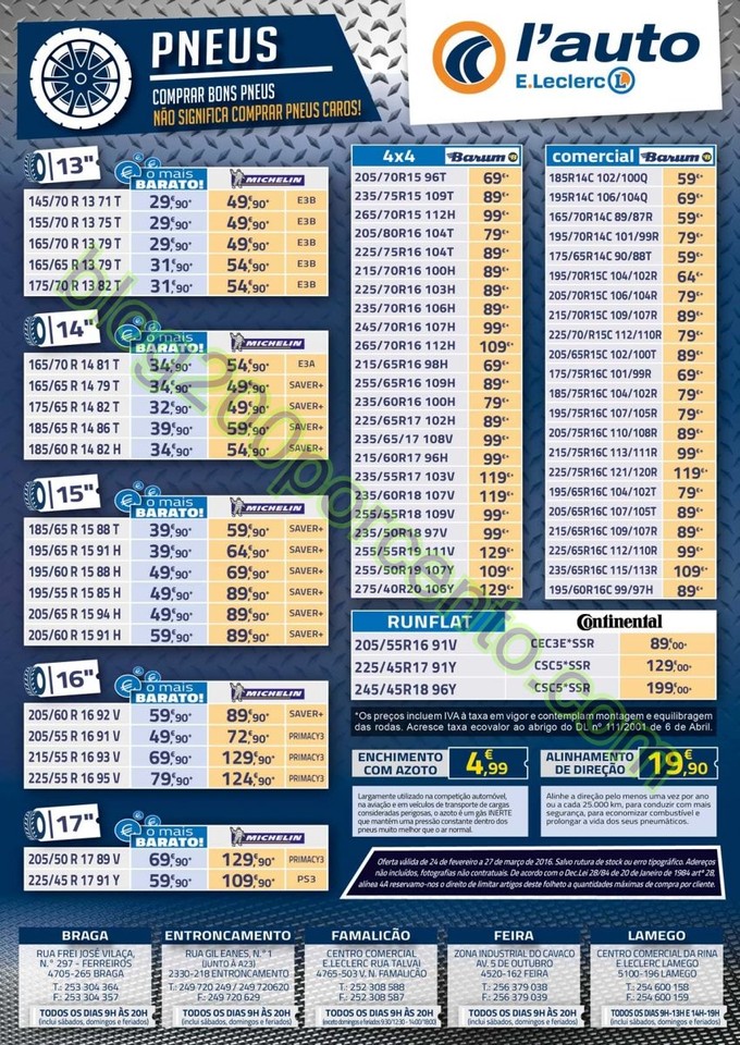 Antevisão Folheto E-LECLERC Auto de 24 fevereiro 