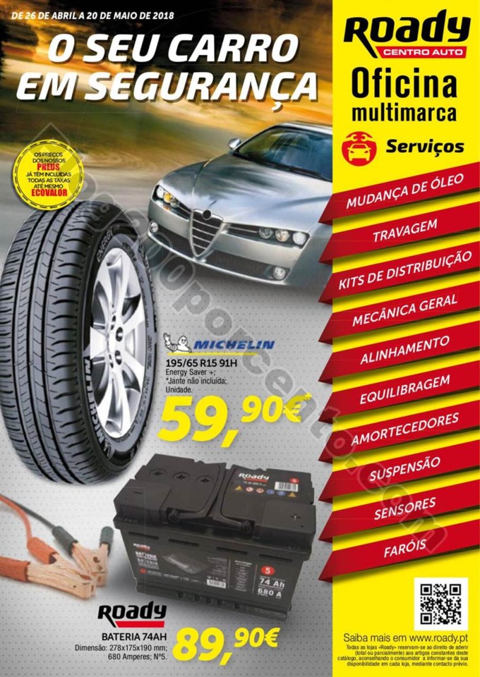 Antevisão Folheto ROADY Promoções de 26 abril a