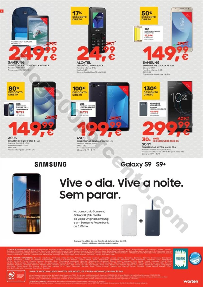 Antevisão Folheto WORTEN Promoções de 16 a 22 a