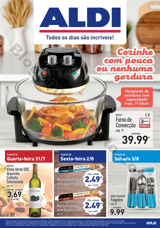Antevisão Folheto ALDI Promoções a partir de 31