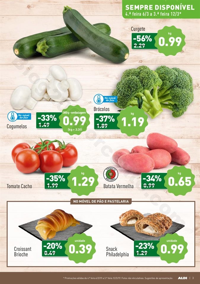Antevisão Folheto ALDI Promoções a partir de 6 