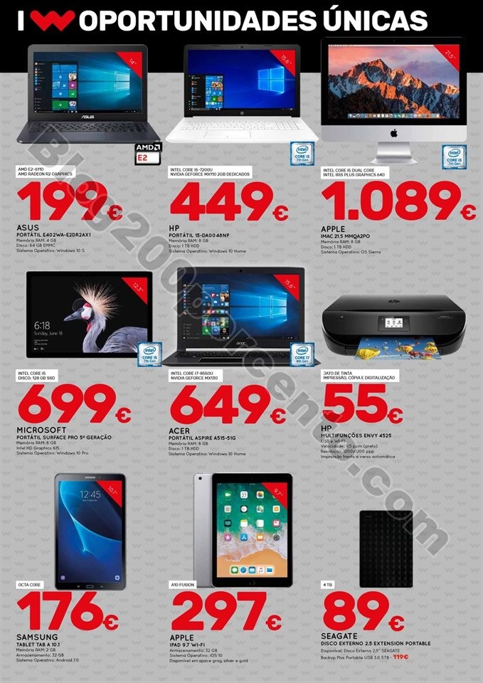 Antevisão Folheto WORTEN Black Friday promoções