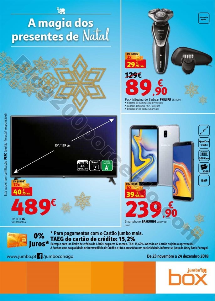 Antevisão Folheto Natal JUMBO - BOX Promoções d