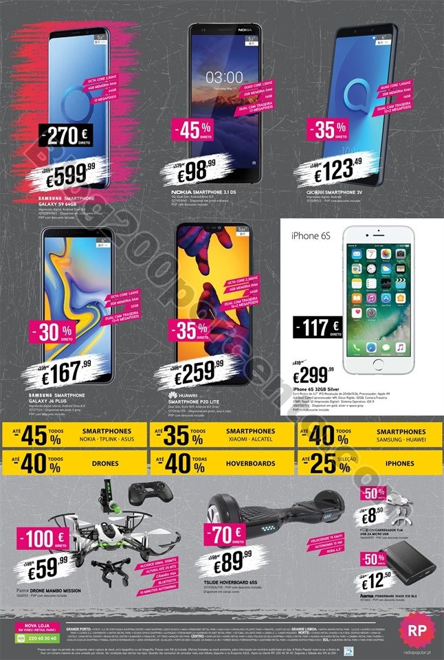 Black Friday RADIO POPULAR Promoções de 21 a 25 