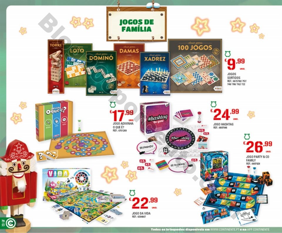 catálogo brinquedos continente 13 novembro a 9 de