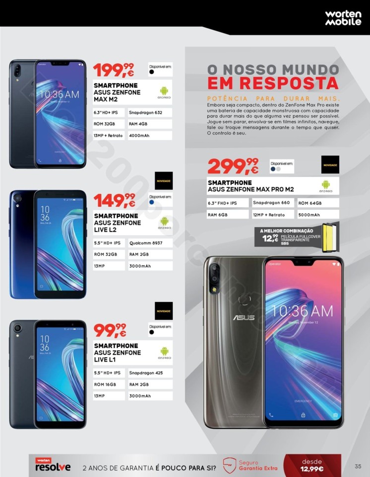 Antevisão Folheto WORTEN Mobile Promoções até 