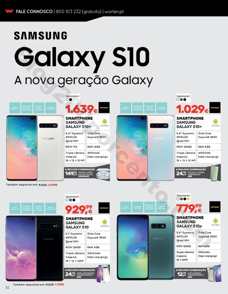 Antevisão Folheto WORTEN Mobile Promoções de 25