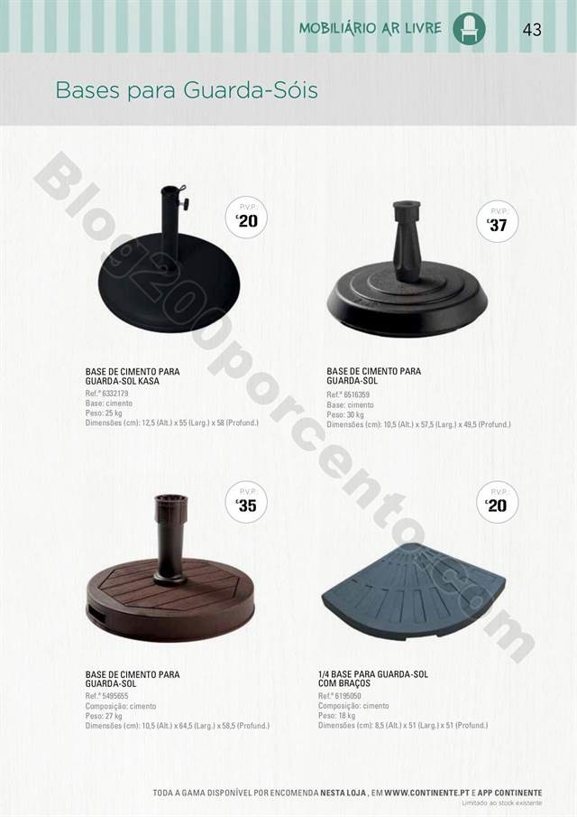 Antevisão Catálogo CONTINENTE Especial Ar Livre 