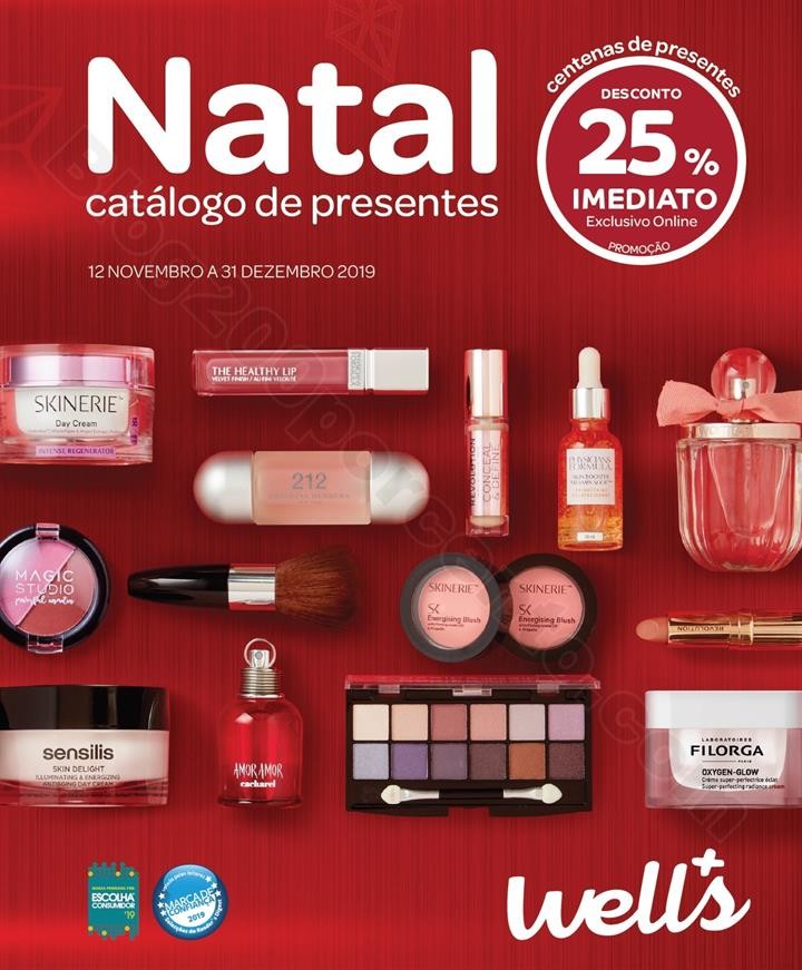 Antevisão Folheto WELLS Natal extra online promo