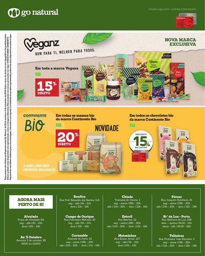 Antevisão Folheto GO NATURAL Promoções de 22 ou