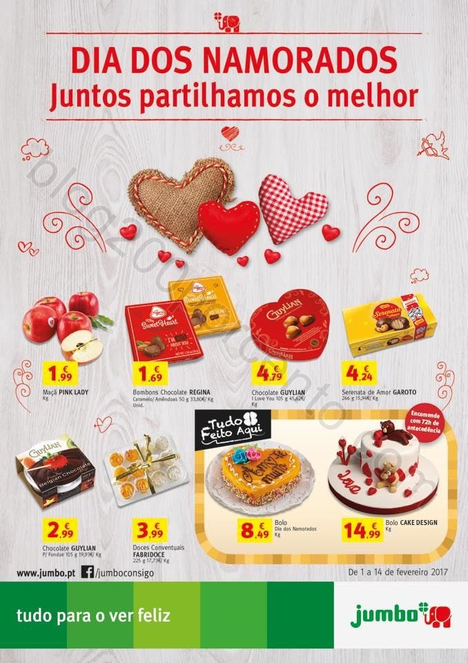 Antevisão Folheto JUMBO Dia dos namorados promoç Antevisão Folheto JUMBO Dia dos namorados promoç