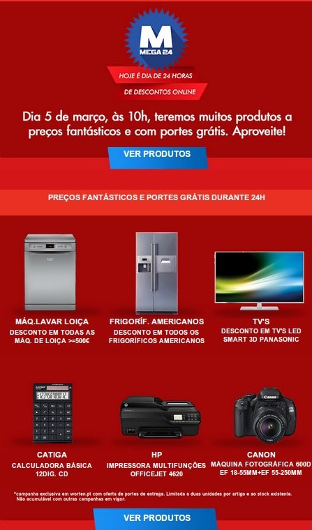 Mega24 | WORTEN | dia 5 março