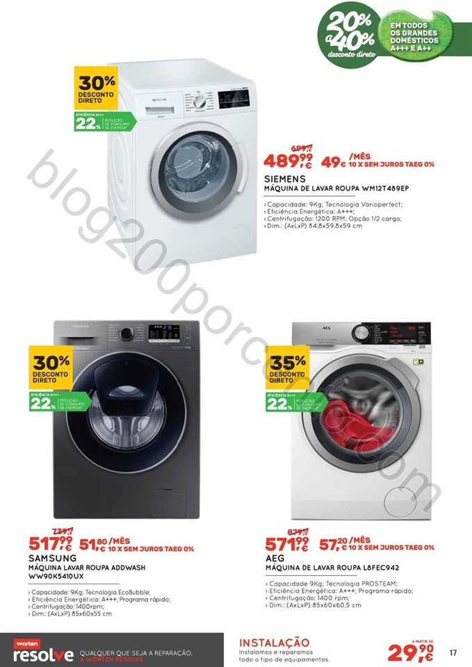 Antevisão Folheto WORTEN Eficiência Energética 