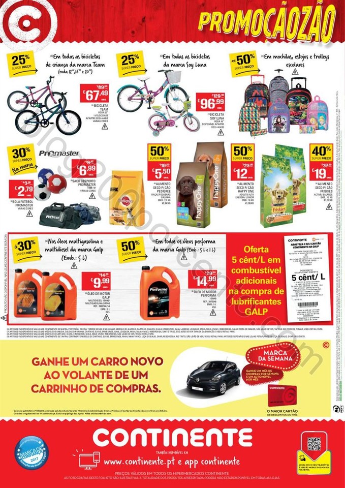 Antevisão Folheto CONTINENTE Promoçãozão promo