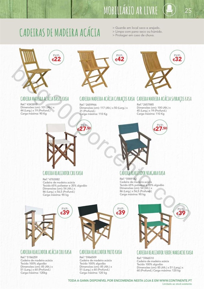 Novo Folheto CONTINENTE Ar Livre até 15 agosto p2