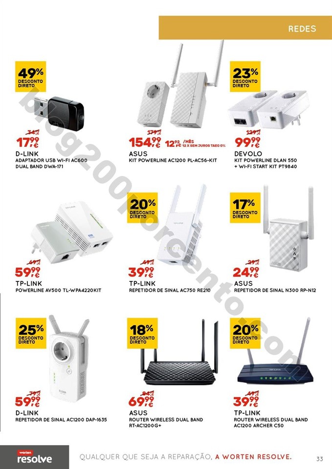 Antevisão Folheto WORTEN Regresso às aulas de 31