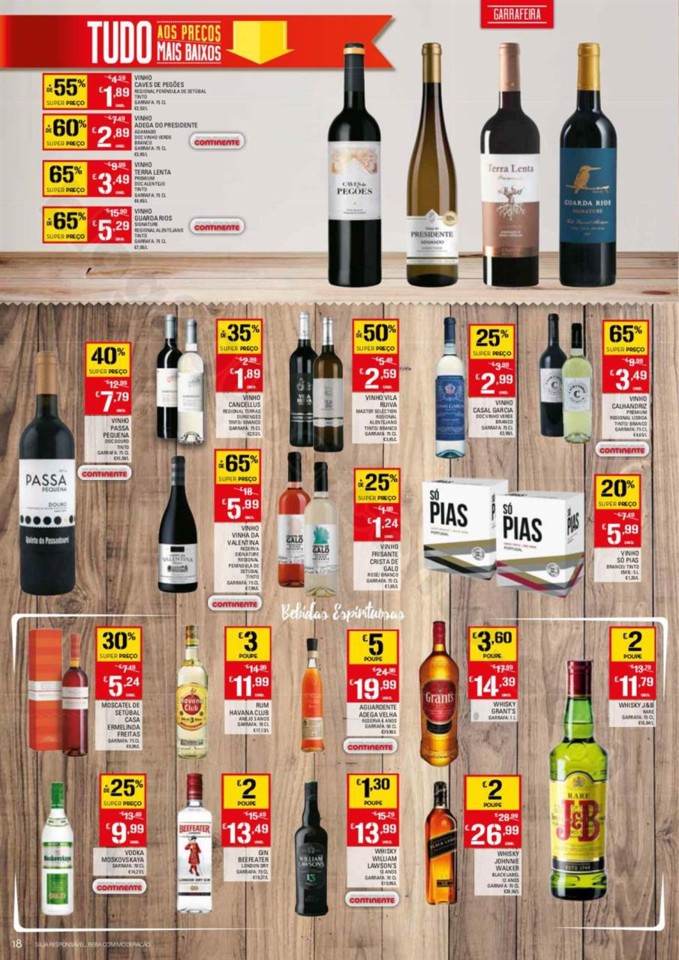 Antevisão Folheto CONTINENTE Promoções de 17 a 