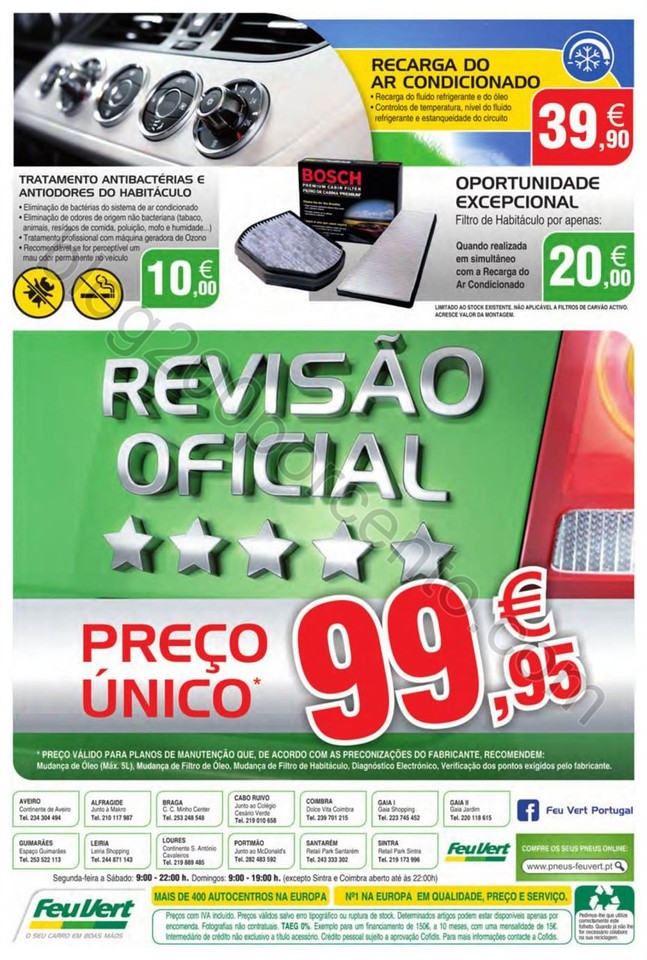 Antevisão Folheto FEU VERT Promoções de 3 a 30 