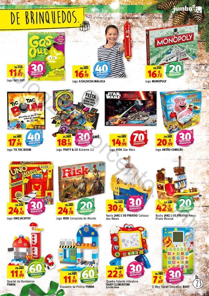 Antevisão Folheto JUMBO Promoções de 9 a 24 dez