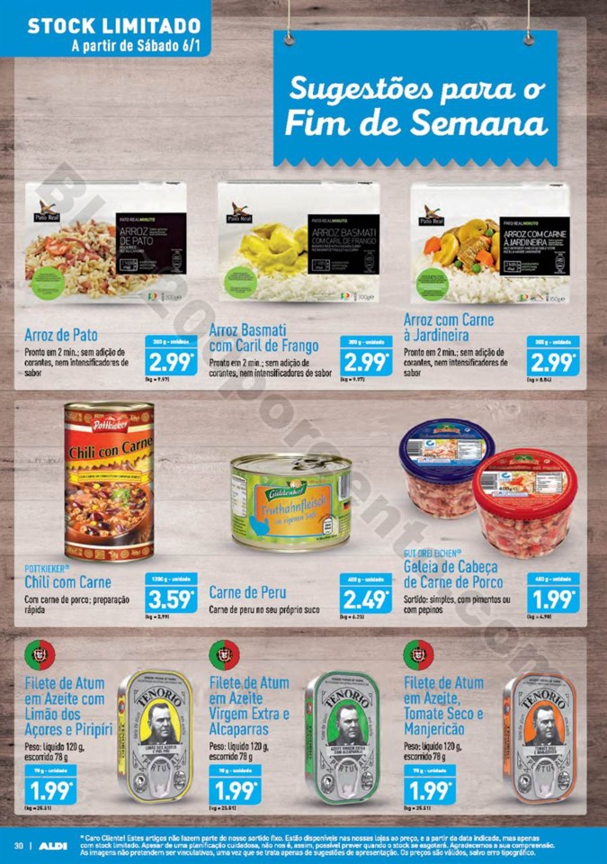 Antevisão Folheto ALDI Promoções a partir de 3 