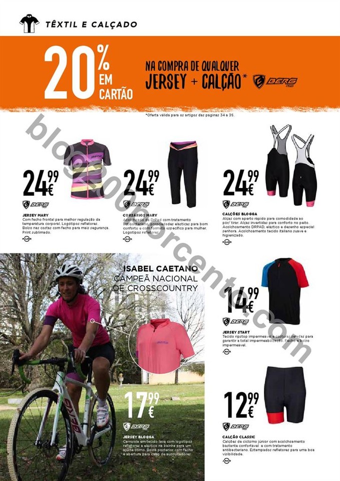 Novo Folheto SPORT ZONE Ciclismo de 27 abril a 1 j