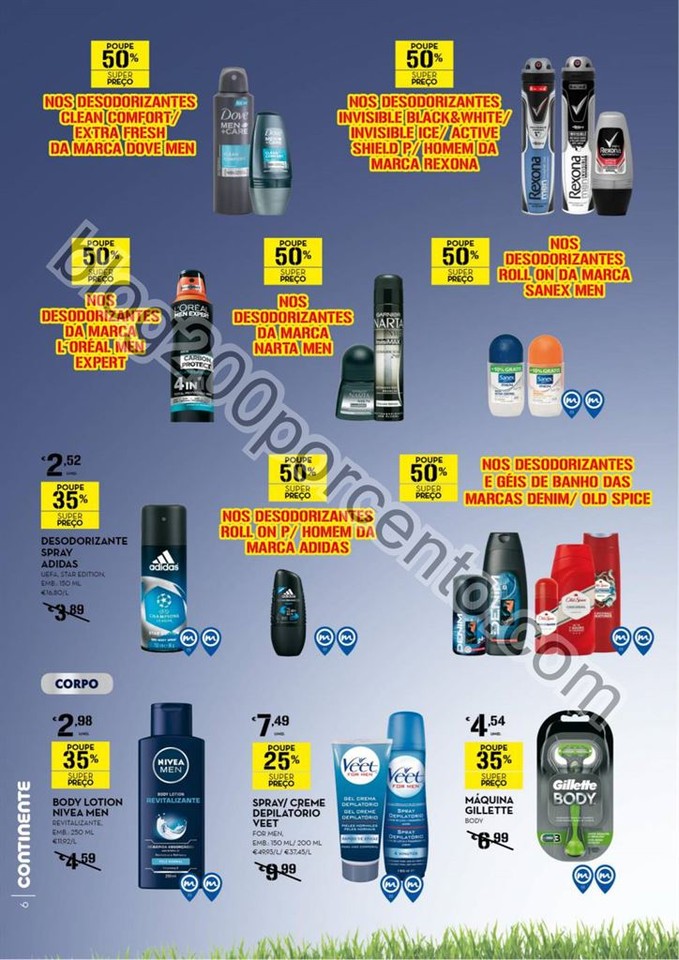 Antevisão Folheto CONTINENTE Higiene promoções 