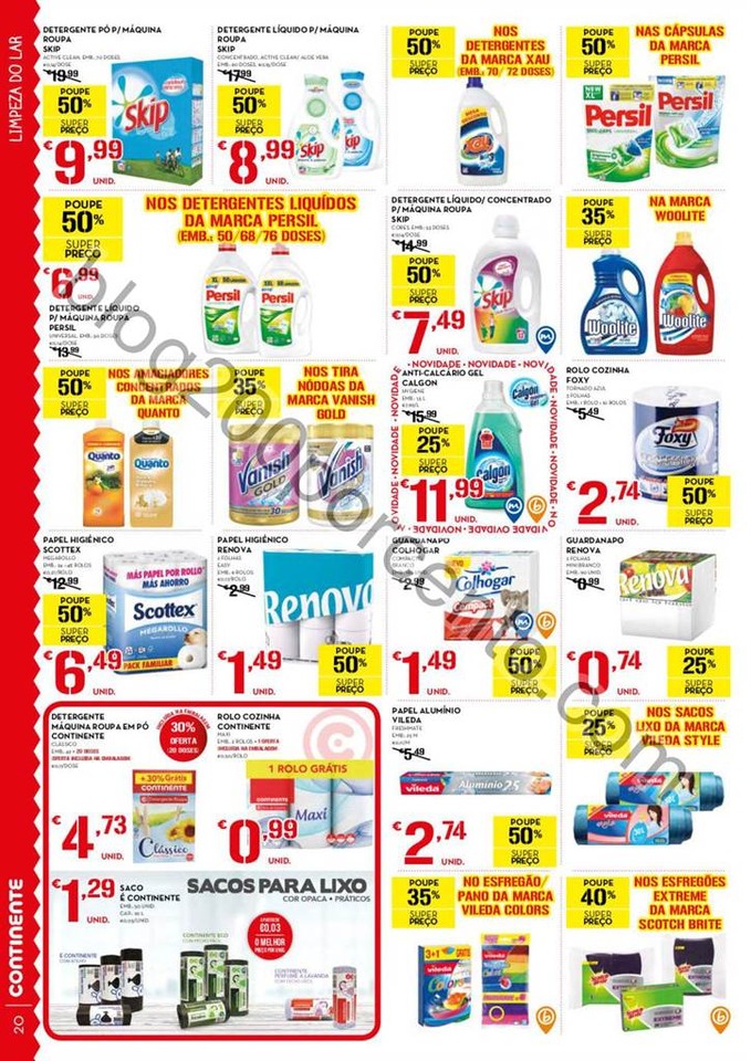 Antevisão Folheto CONTINENTE Promoções de 7 a 1